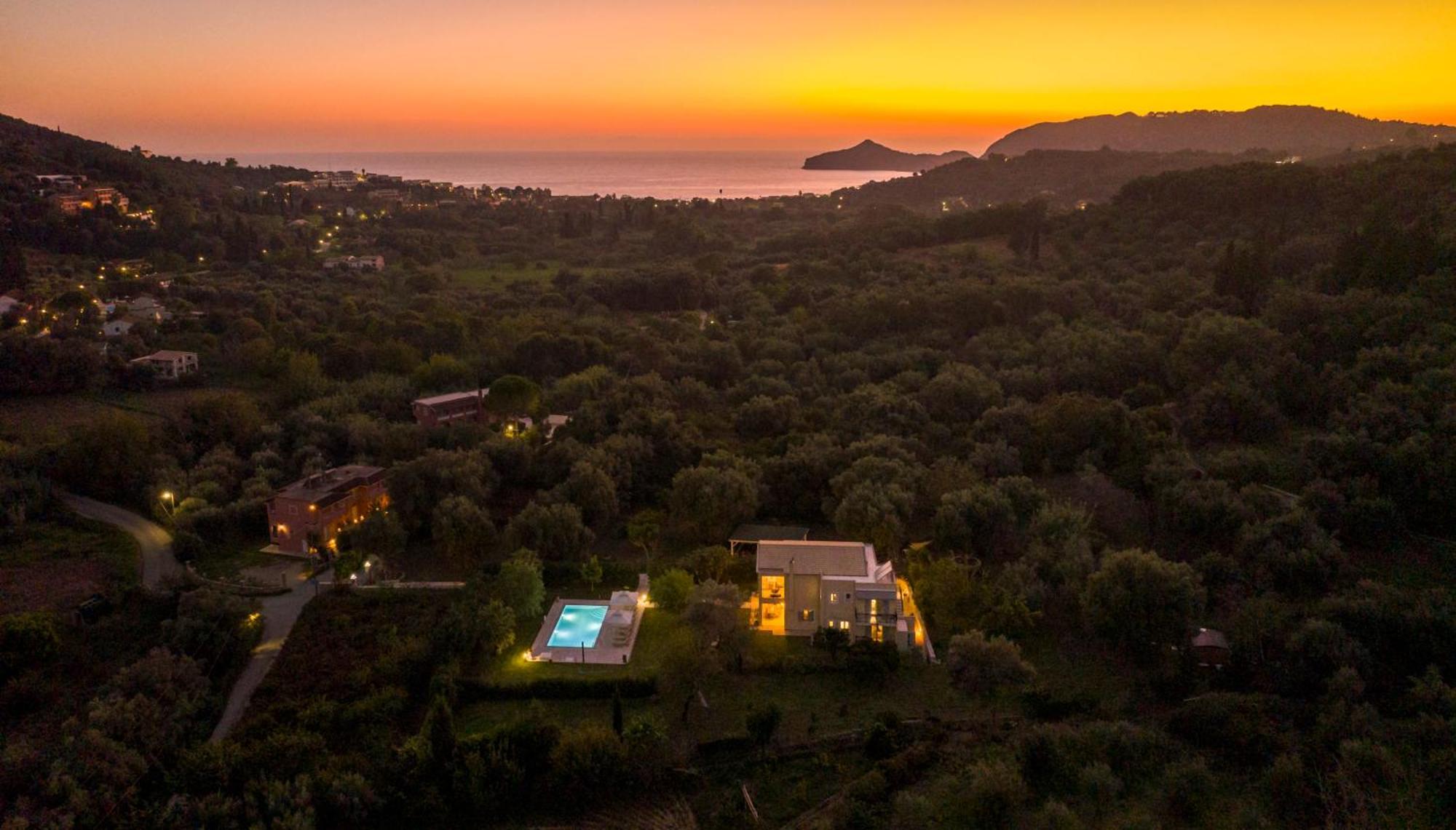 Villa Stefania Agios Georgios Pagon Buitenkant foto