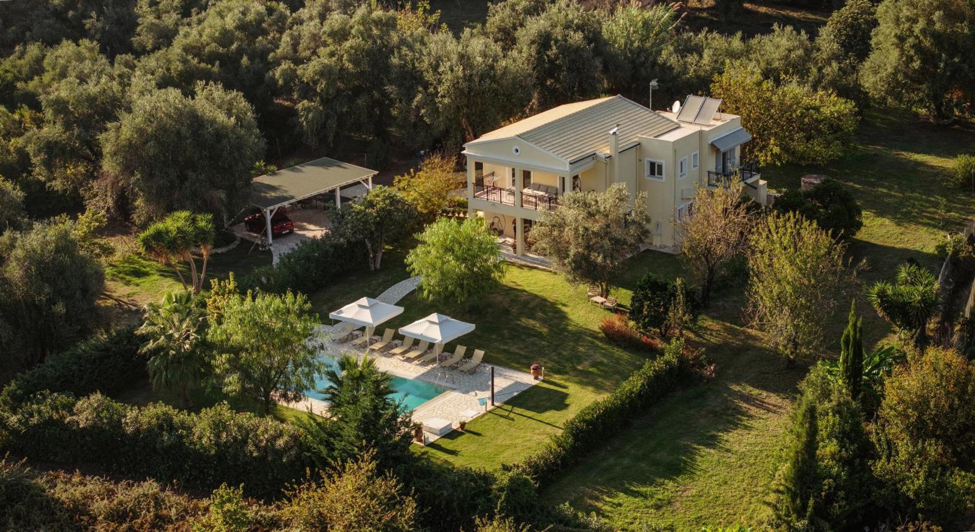 Villa Stefania Agios Georgios Pagon Buitenkant foto